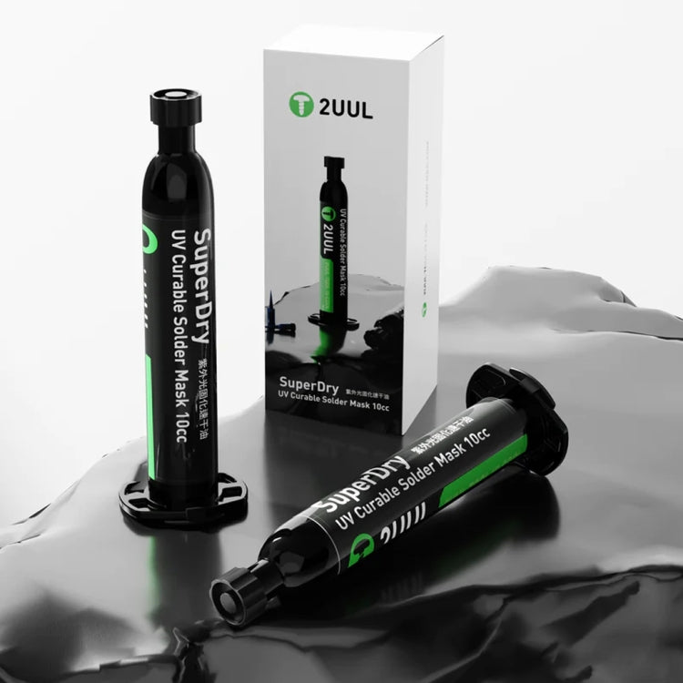 2UUL SC55 Super Dry UV Curable Solder Mask 10cc - Repair Glue Series by 2UUL | Online Shopping South Africa | PMC TechLife | Buy Now Pay Later Mobicred