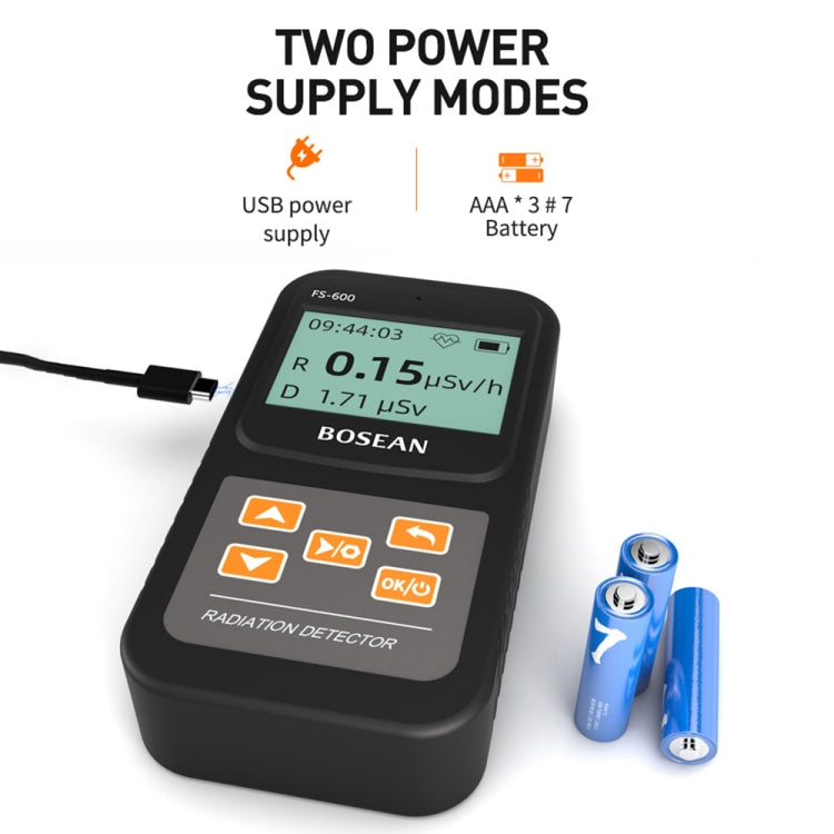FS-600 Household Nuclear Radiation Detector Glass Geiger Counter - free shipping - PMC TechLife - Order now!