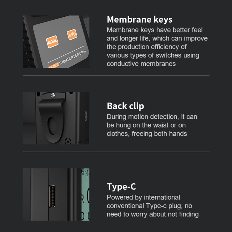 FS-1000 Household Nuclear Radiation Detector Glass Geiger Counter - free shipping - PMC TechLife - Order now!