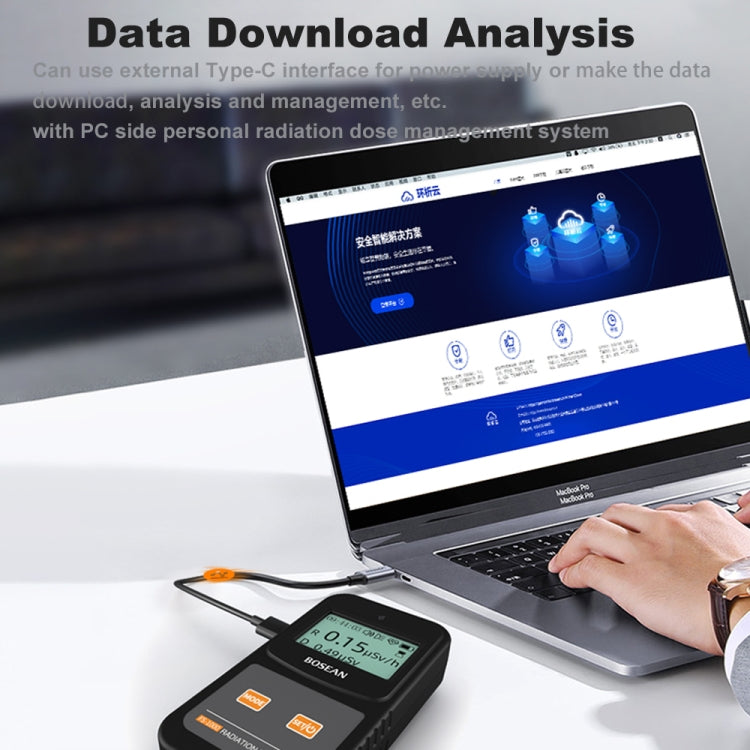 FS-1000 Household Nuclear Radiation Detector Glass Geiger Counter - free shipping - PMC TechLife - Order now!