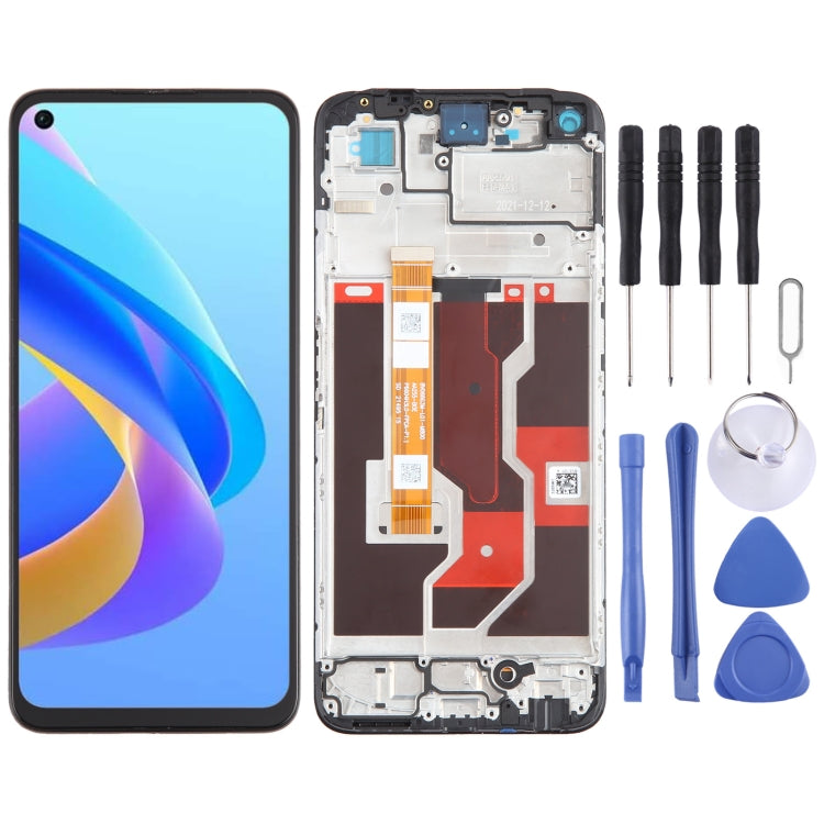 For OPPO A36 4G OEM LCD Screen Digitizer Full Assembly with Frame - LCD Screen by PMC TechLife | Online Shopping South Africa | PMC TechLife