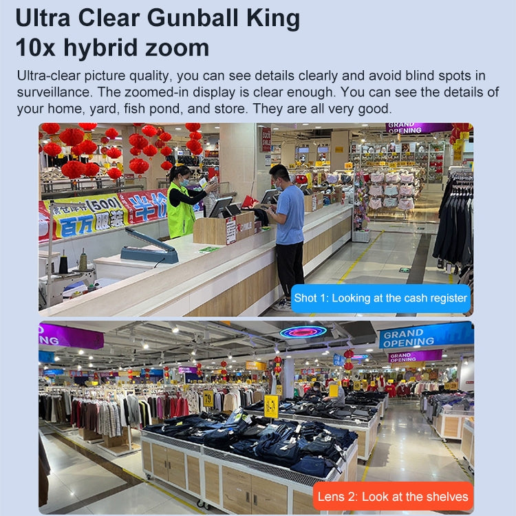 DF-3HBJ 8MP HD IP66 Waterproof Outdoor WiFi IP Camera Support  Dual Light Source / Outside Lamp, Plug:US Plug - free shipping - PMC TechLife - Order now!