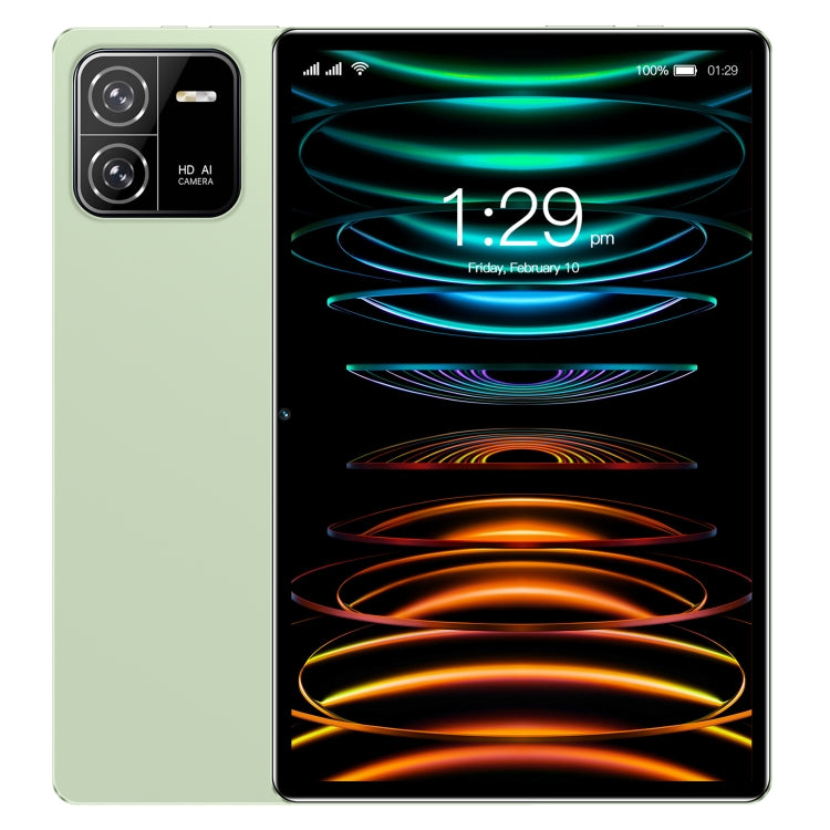 Pad 6 Pro 10.1 inch 3G Tablet PC, 2GB+32GB, Android 7.0 MTK6735 Octa Core, Support Dual SIM, WiFi, Bluetooth, GPS(Green) - 10.1 inch by PMC TechLife | Online Shopping South Africa | PMC TechLife