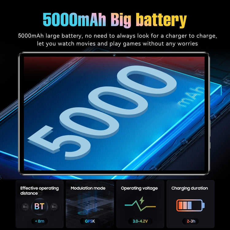 Pad 6 Pro 10.1 inch 3G Tablet PC, 2GB+32GB, Android 7.0 MTK6735 Octa Core, Support Dual SIM, WiFi, Bluetooth, GPS(Green) - 10.1 inch by PMC TechLife | Online Shopping South Africa | PMC TechLife