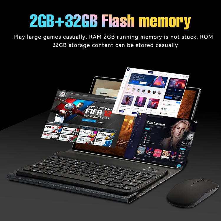 Pad 6 Pro 10.1 inch 3G Tablet PC, 2GB+32GB, Android 7.0 MTK6735 Octa Core, Support Dual SIM, WiFi, Bluetooth, GPS(Black) - 10.1 inch by PMC TechLife | Online Shopping South Africa | PMC TechLife