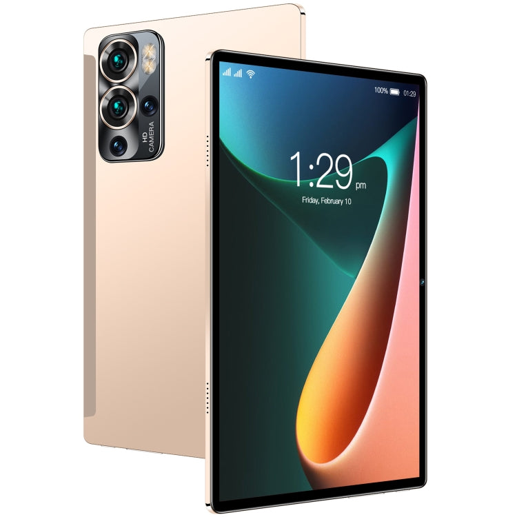 S22 10.1 inch 3G Tablet PC, 2GB+32GB, Android 7.0 MTK6735 Octa Core, Support Dual SIM, WiFi, Bluetooth, GPS(Gold) - 10.1 inch by PMC TechLife | Online Shopping South Africa | PMC TechLife
