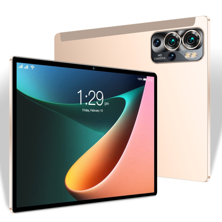 S22 10.1 inch 3G Tablet PC, 2GB+32GB, Android 7.0 MTK6735 Octa Core, Support Dual SIM, WiFi, Bluetooth, GPS(Gold) - 10.1 inch by PMC TechLife | Online Shopping South Africa | PMC TechLife
