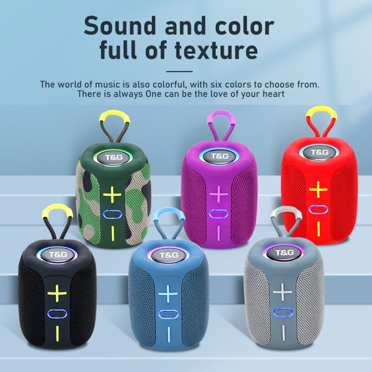 T&G TG-658 Outdoor USB High Power 8W Heavy Bass Wireless Bluetooth Speaker(Red) - Mini Speaker by T&G | Online Shopping South Africa | PMC TechLife | Buy Now Pay Later Mobicred