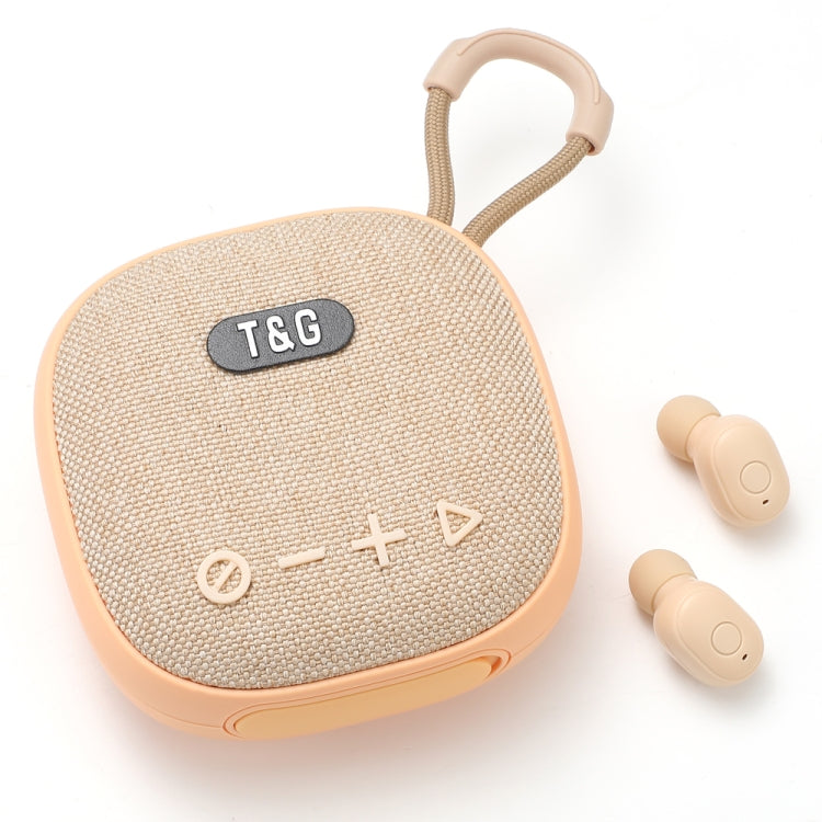 T&G TG-813 2 in 1 TWS Bluetooth Speaker Earphone with Charging Box(Pink) - free shipping - PMC TechLife - Order now!