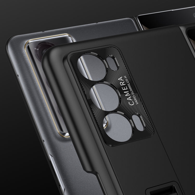 For Honor Magic V2 GKK Integrated Ultra-thin Folding Phone Case with Stand(Purple) - Honor Cases by GKK | Online Shopping South Africa | PMC TechLife | Buy Now Pay Later Mobicred