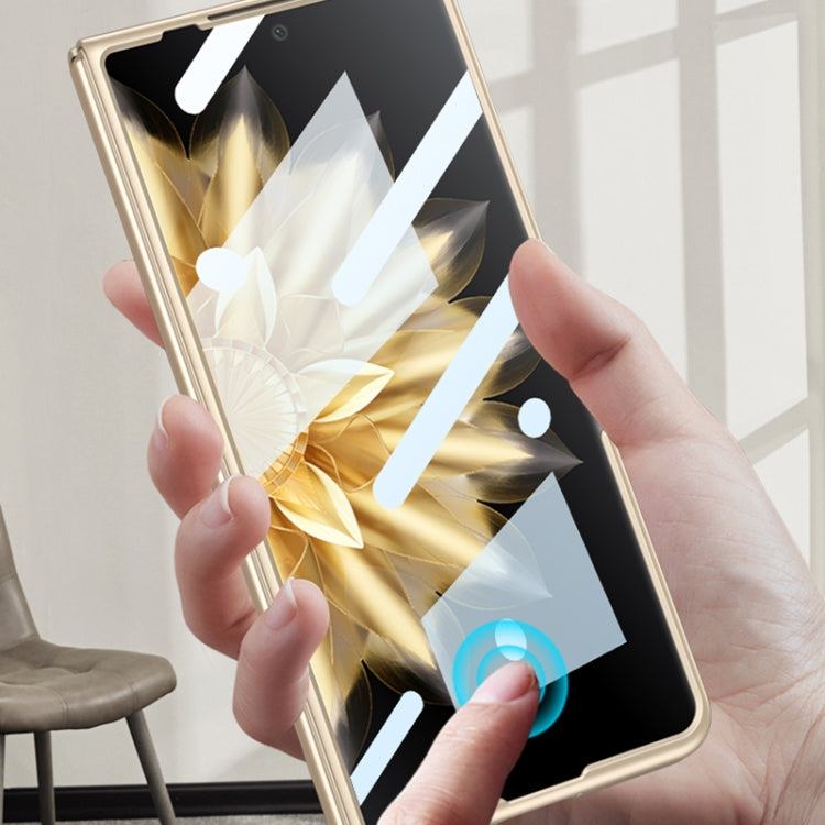 For Honor Magic V2 GKK Integrated Ultra-thin Folding Phone Case with Stand(Purple) - Honor Cases by GKK | Online Shopping South Africa | PMC TechLife | Buy Now Pay Later Mobicred