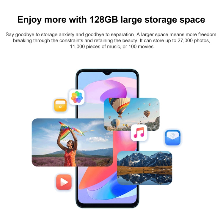 Honor Play 40S 5G, 4GB+128GB, 6.56 inch MagicOS 7.1 Snapdragon 480 Plus Octa Core up to 2.2GHz, Network: 5G, Not Support Google Play(Magic Night Black) - free shipping - PMC TechLife - Order now!