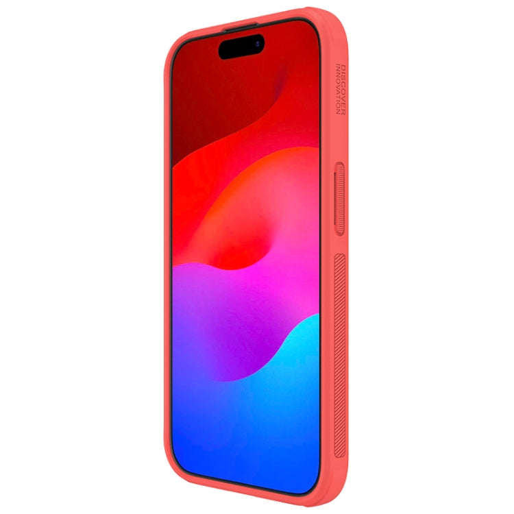 For iPhone 15 Pro NILLKIN Frosted Shield Pro PC + TPU Phone Case(Red) - free shipping - PMC TechLife - Order now!
