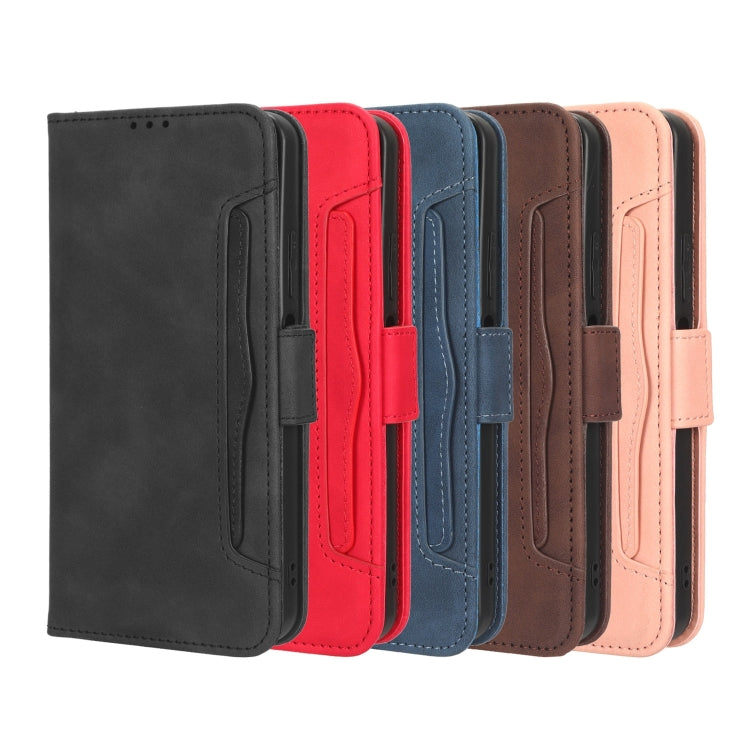 For iPhone 15 Skin Feel Calf Texture Card Slots Leather Phone Case(Black) - free shipping - PMC TechLife - Order now!