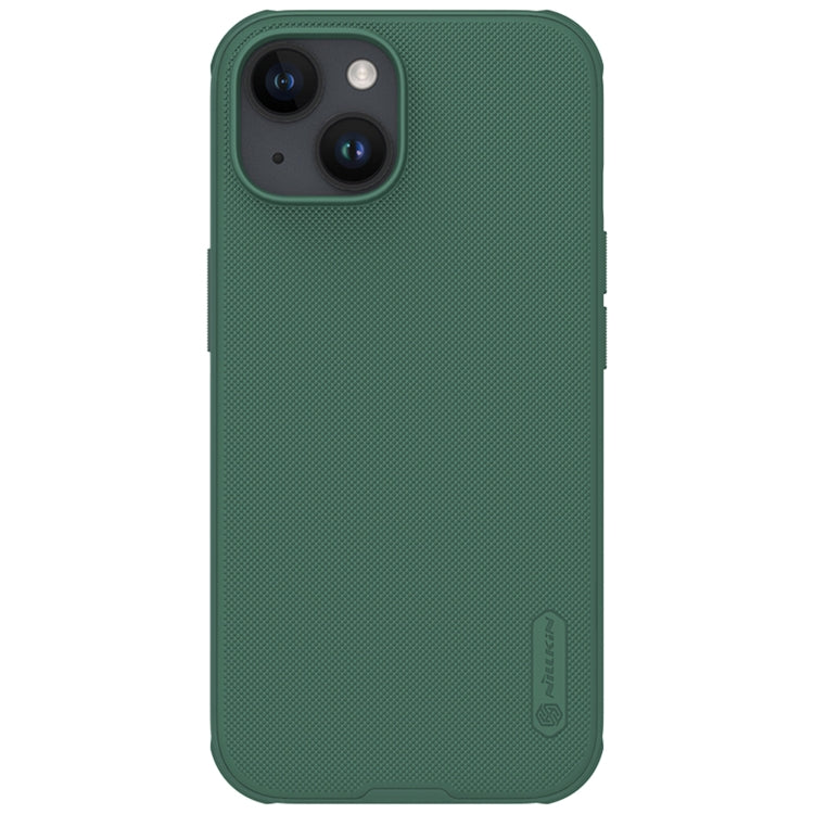For iPhone 15 NILLKIN Frosted Shield Pro PC + TPU Phone Case(Green) - free shipping - PMC TechLife - Order now!