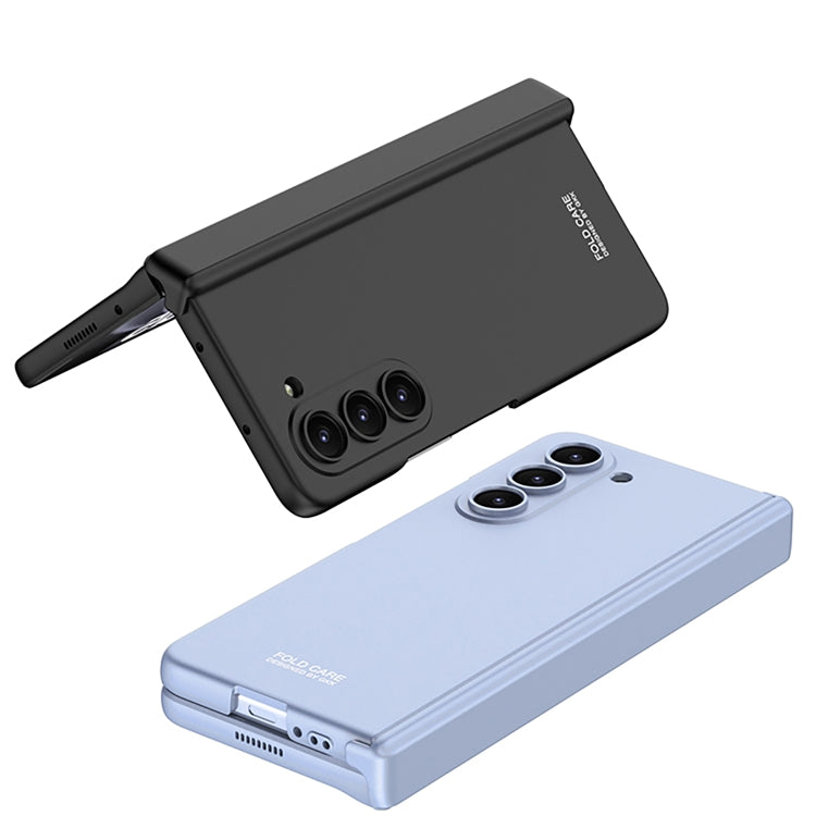 For Samsung Galaxy Z Fold5 GKK Integrated Magnetic Folding Hinge All-inclusive Phone Case(Light Blue) - Galaxy Z Fold5 Cases by GKK | Online Shopping South Africa | PMC TechLife | Buy Now Pay Later Mobicred