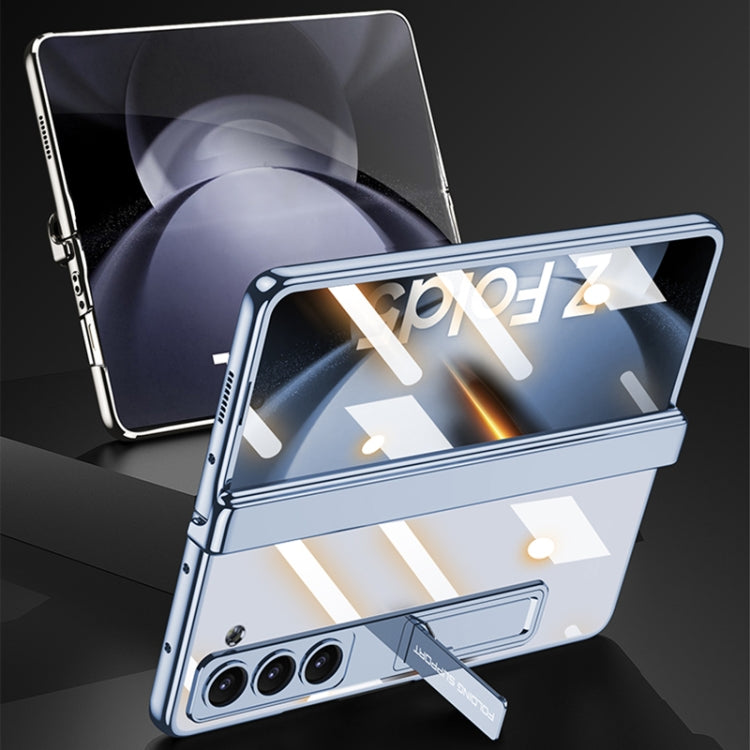 For Samsung Galaxy Z Fold5 GKK Integrated Magnetic Phantom Hinge Folding Phone Case with Stand(Black) - Galaxy Z Fold5 Cases by GKK | Online Shopping South Africa | PMC TechLife | Buy Now Pay Later Mobicred