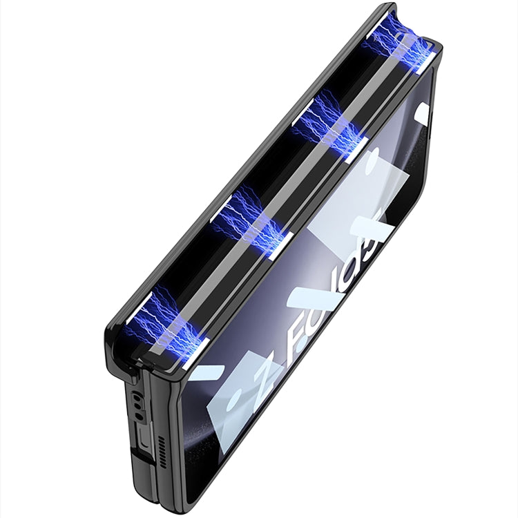 For Samsung Galaxy Z Fold5 GKK Integrated Magnetic Phantom Hinge Folding Phone Case(White) - free shipping - PMC TechLife - Order now!