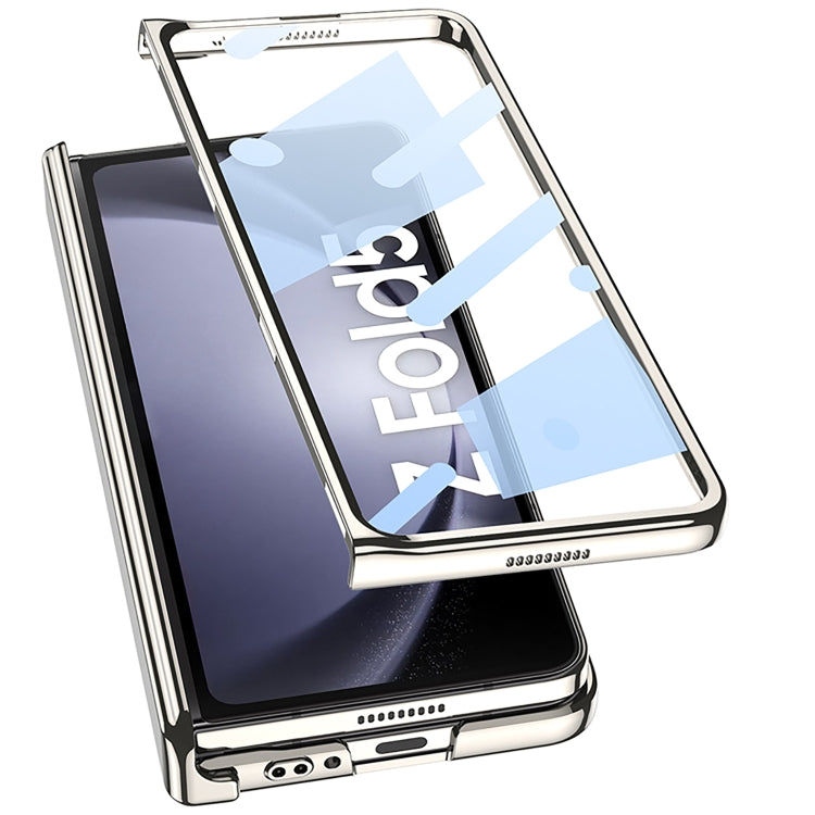 For Samsung Galaxy Z Fold5 GKK Integrated Magnetic Phantom Hinge Folding Phone Case(White) - free shipping - PMC TechLife - Order now!