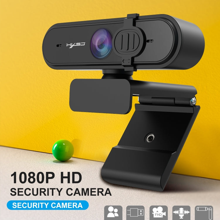 HXSJ S6 HD 1080P 95 Degree Wide-angle High-definition Computer Camera with Microphone(Black) - free shipping - PMC TechLife - Order now!