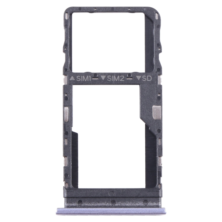 For TCL 40 XE Original SIM + Micro SD Card Tray(Purple) - For TCL by PMC TechLife | Online Shopping South Africa | PMC TechLife