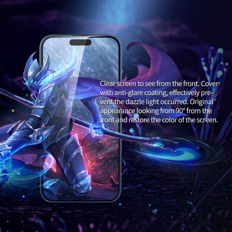 For iPhone 15 Pro NILLKIN Guardian Full Coverage Privacy Tempered Glass Film - iPhone 15 Pro Tempered Glass by NILLKIN | Online Shopping South Africa | PMC TechLife