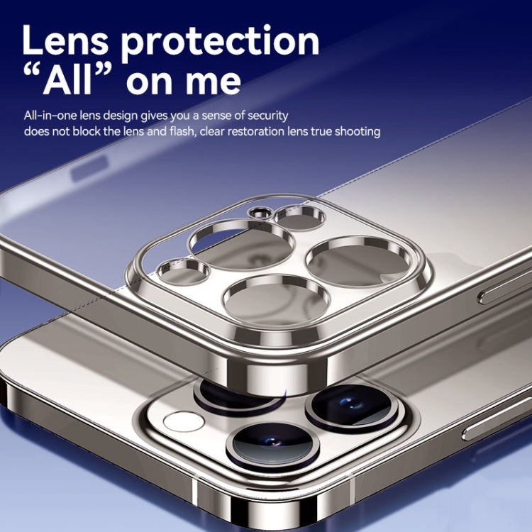 For iPhone 15 Pro Max SULADA Electroplating Frosted TPU Phone Case(Black) - free shipping - PMC TechLife - Order now!