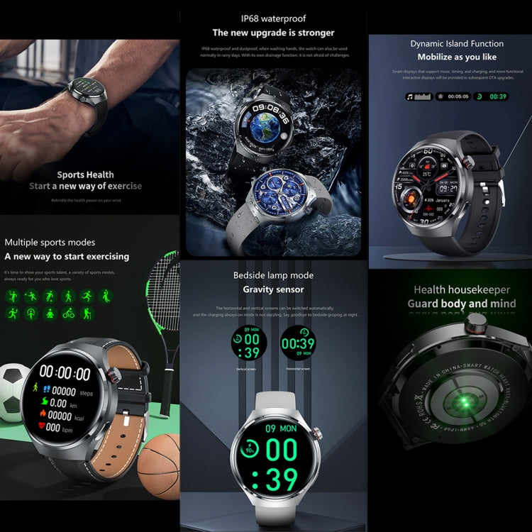 G4 Smart Bracelet 1.53 inch Smart Watch, Support Bluetooth Call / NFC / Heart Rate(Silver) - free shipping - PMC TechLife - Order now!