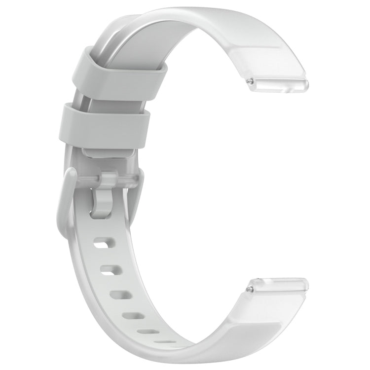 12mm Universal Two Color Transparent Silicone Watch Band(Light Grey) - free shipping - PMC TechLife - Order now!