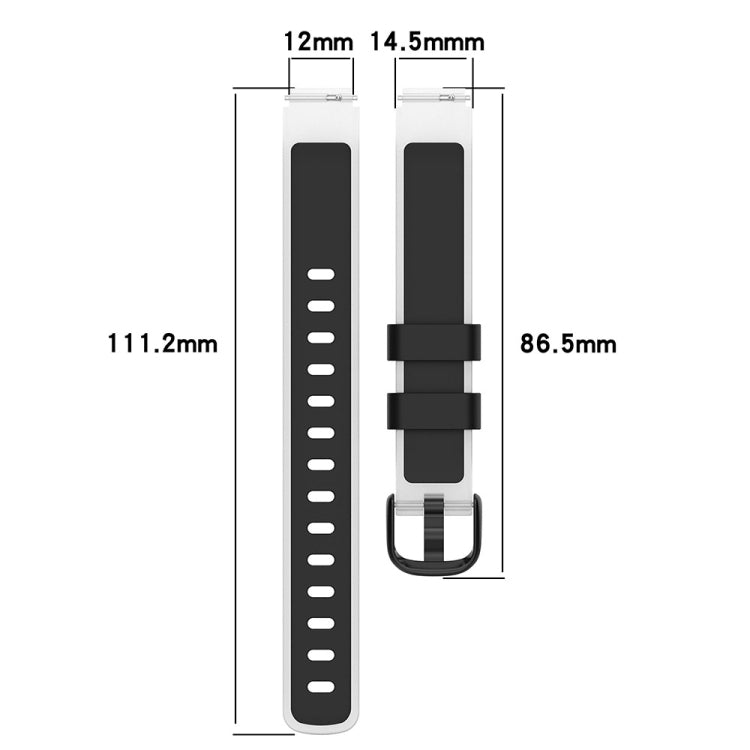 12mm Universal Two Color Transparent Silicone Watch Band(Light Grey) - free shipping - PMC TechLife - Order now!