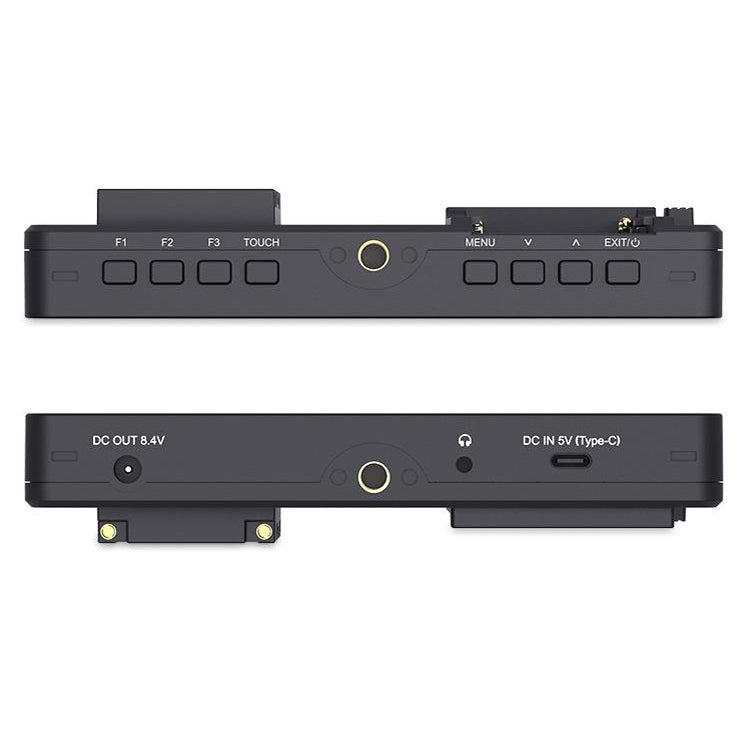 FEELWORLD F5 ProX 5.5 inch 1600nit High Bright Touch Screen DSLR Camera Field Monitor 4K HDMI F970 Install and Power Kit(Black) - free shipping - PMC TechLife - Order now!