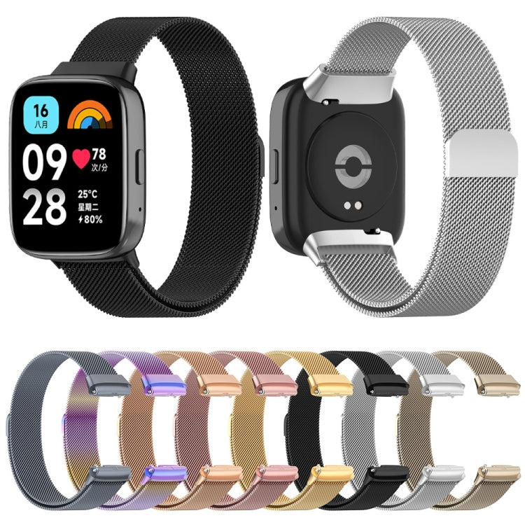 For Redmi Watch 3 Lite / Watch 3 Active Milan Metal Watch Band(Starlight Color) - free shipping - PMC TechLife - Order now!