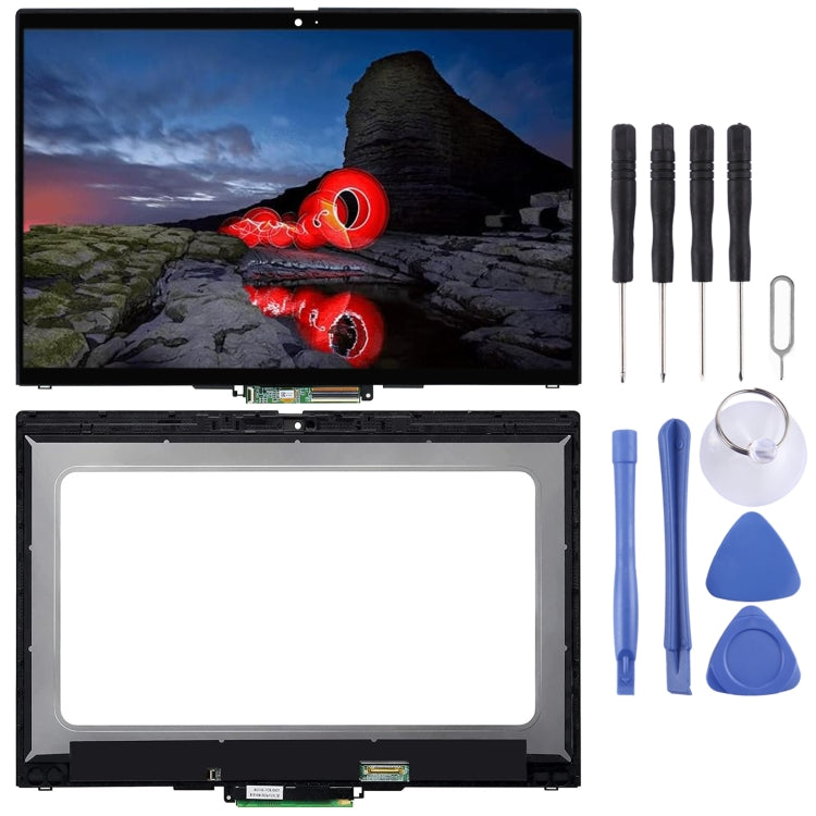 For Lenovo X13 Yoga Gen 2 LCD Screen Digitizer Full Assembly with Frame 2560x1600 - LCD Screen by PMC TechLife | Online Shopping South Africa | PMC TechLife