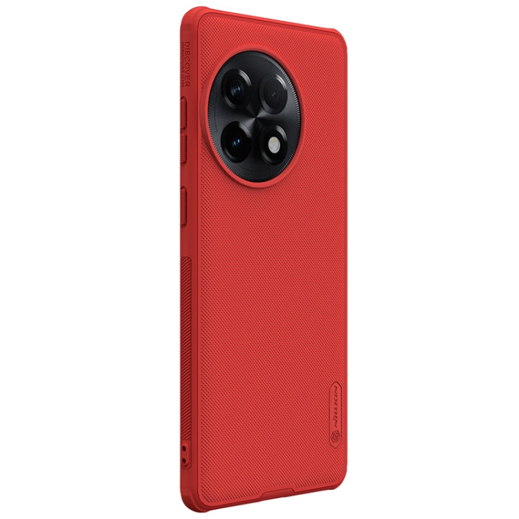 For OnePlus Ace 2 Pro NILLKIN Frosted Shield Pro PC + TPU Phone Case(Red) - OnePlus Cases by NILLKIN | Online Shopping South Africa | PMC TechLife | Buy Now Pay Later Mobicred