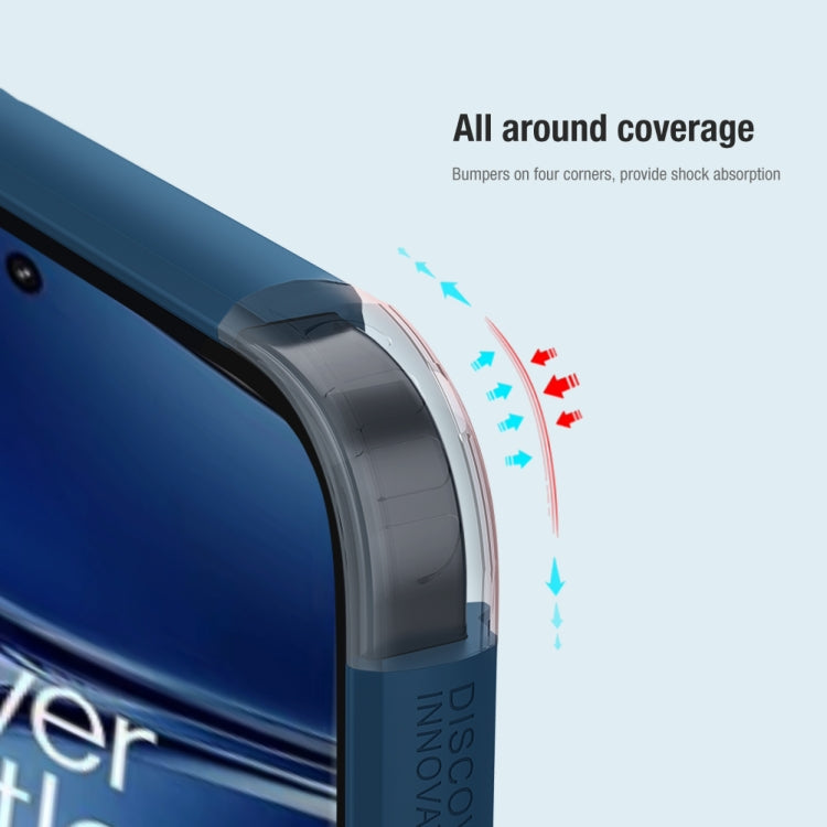 For OnePlus Ace 2 Pro NILLKIN Frosted Shield Pro PC + TPU Phone Case(Red) - OnePlus Cases by NILLKIN | Online Shopping South Africa | PMC TechLife | Buy Now Pay Later Mobicred