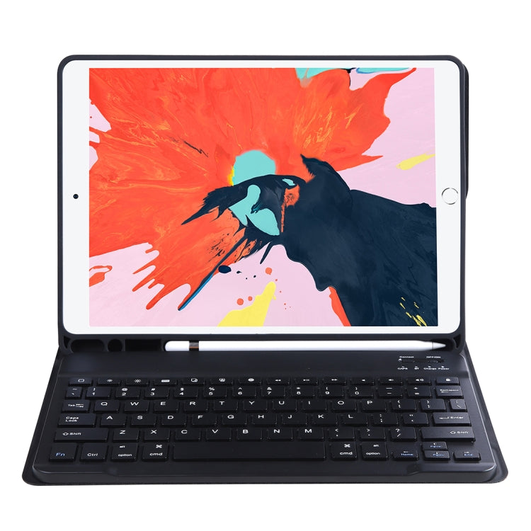 C-11B For iPad Air 4 / Air 5 / Pro 11 inch 2022 / 2021 / 2020 / 2018 Detachable ABS Candy Color Bluetooth Keyboard Tablet Case with Stand & Pen Slot(Black) - For iPad Pro by PMC TechLife | Online Shopping South Africa | PMC TechLife | Buy Now Pay Later Mobicred
