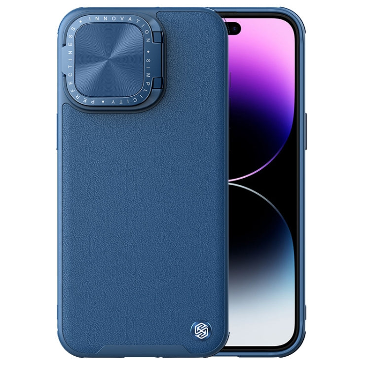 For iPhone 15 Pro Max NILLKIN CamShield Prop Series PC + TPU Phone Case(Blue) - free shipping - PMC TechLife - Order now!