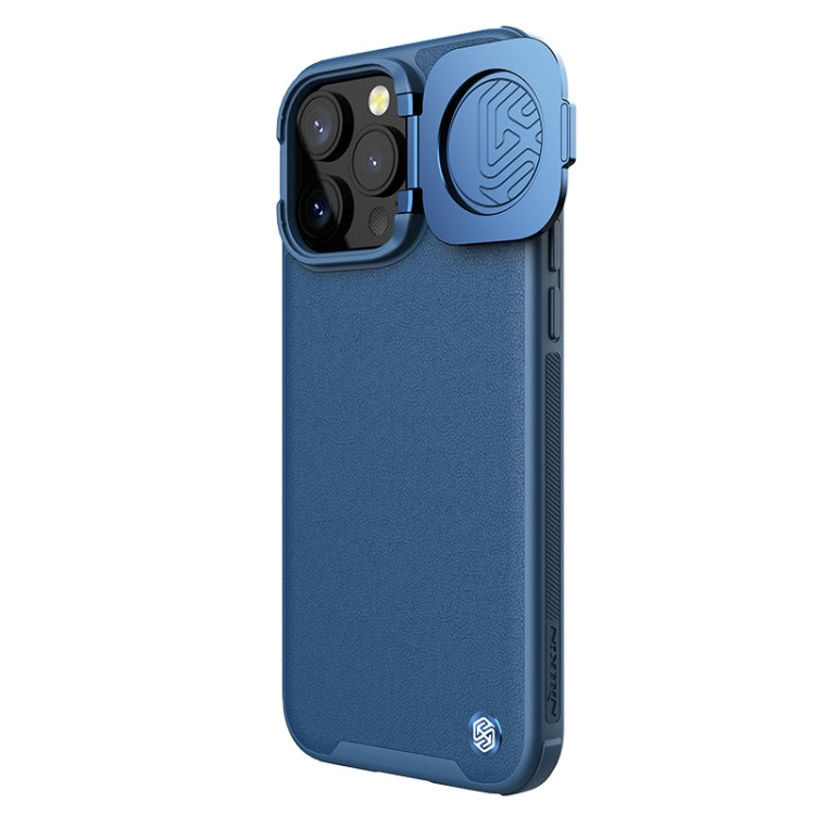 For iPhone 15 Pro Max NILLKIN CamShield Prop Series PC + TPU Phone Case(Blue) - free shipping - PMC TechLife - Order now!