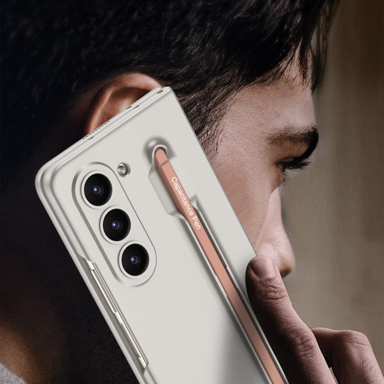For Samsung Galaxy Z Fold5 5G GKK Integrated Ultra-thin PC Phone Case with Pen Slots, No Include Pen(Black) - free shipping - PMC TechLife - Order now!