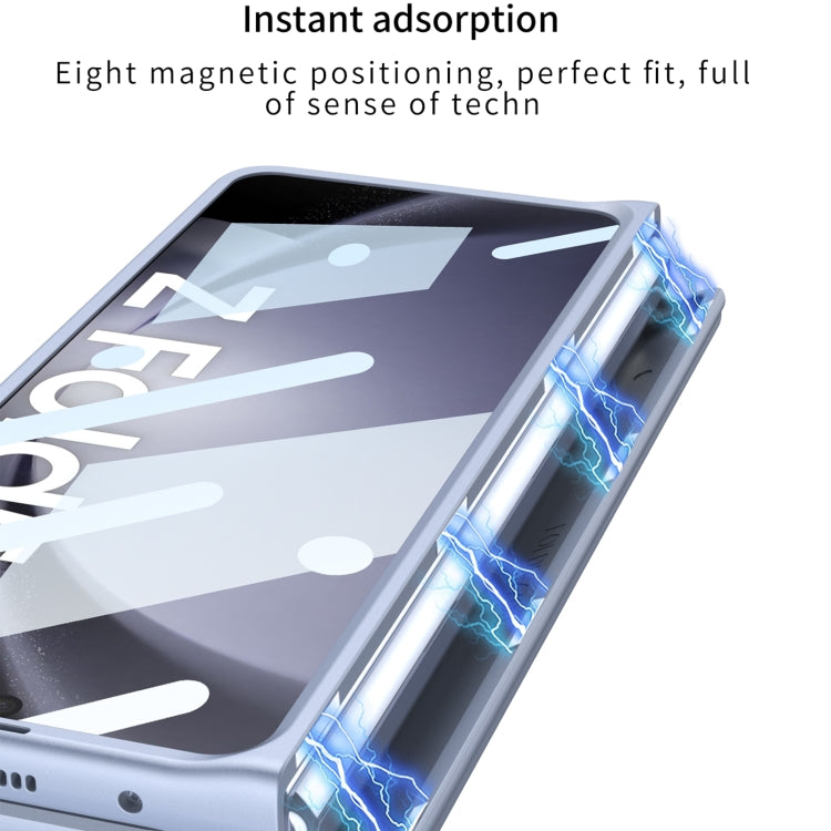 For Samsung Galaxy Z Fold5 5G GKK Integrated Fold Hinge Phone Case with Pen Slots, No Include Pen(Blue) - Galaxy Z Fold5 Cases by GKK | Online Shopping South Africa | PMC TechLife | Buy Now Pay Later Mobicred