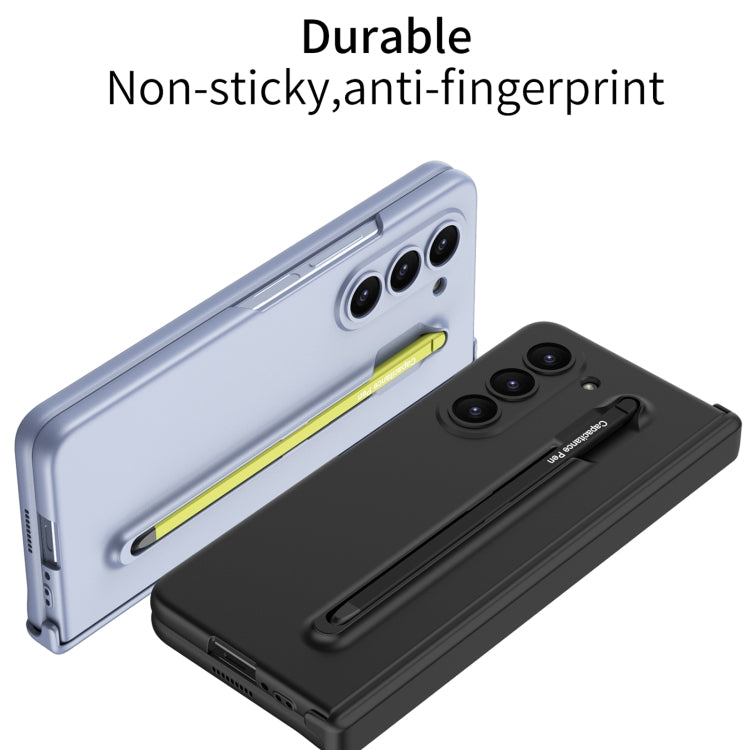 For Samsung Galaxy Z Fold5 5G GKK Integrated Fold Hinge Phone Case with Pen Slots, No Include Pen(Black+Red) - Galaxy Z Fold5 Cases by GKK | Online Shopping South Africa | PMC TechLife | Buy Now Pay Later Mobicred