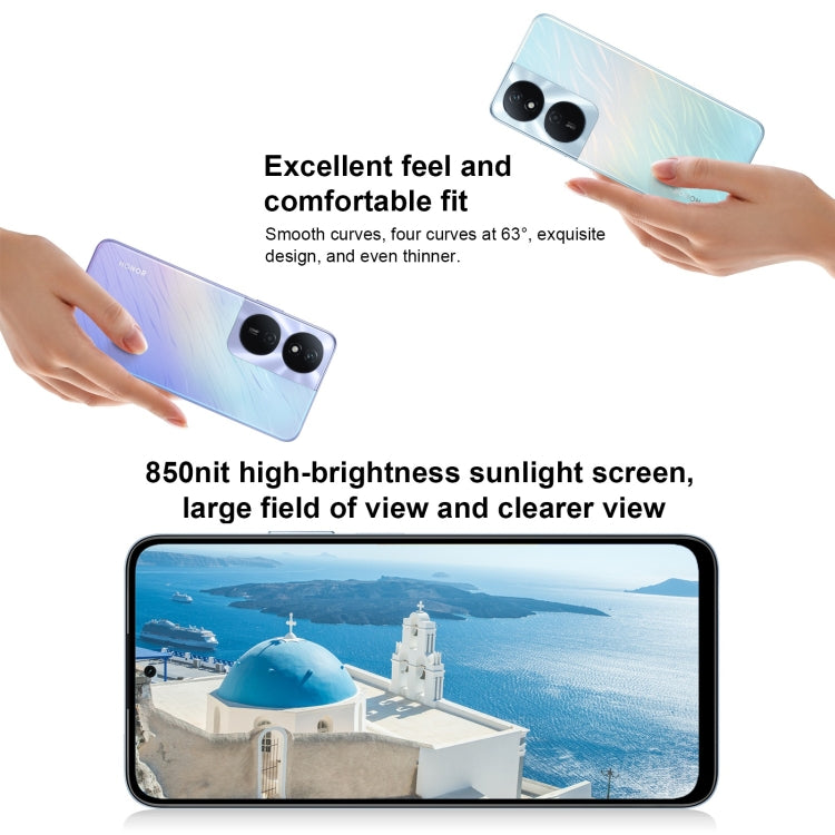 Honor Play 50 Plus, 12GB+256GB, 6.8 inch MagicOS 7.2 Dimensity 6020 Octa Core up to 2.2GHz, Network: 5G, OTG, Not Support Google Play(Purple) - free shipping - PMC TechLife - Order now!