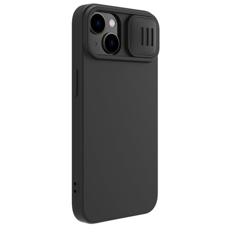 For iPhone 15 Plus NILLKIN CamShield MagSafe Liquid Silicone Phone Case(Black) - free shipping - PMC TechLife - Order now!