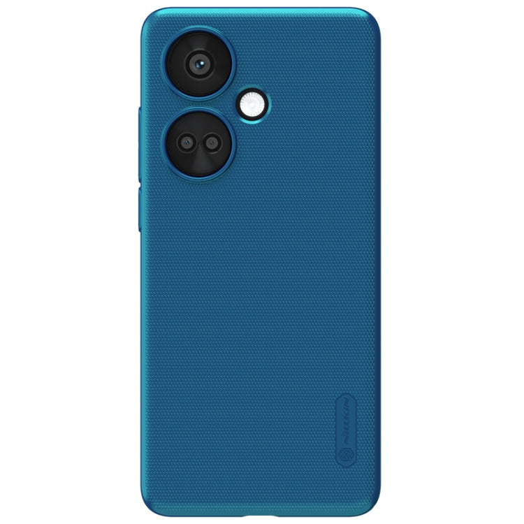 For OPPO K11 NILLKIN Frosted PC Phone Case(Blue) - OPPO Cases by NILLKIN | Online Shopping South Africa | PMC TechLife | Buy Now Pay Later Mobicred