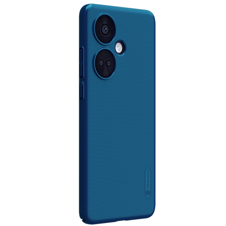 For OPPO K11 NILLKIN Frosted PC Phone Case(Blue) - OPPO Cases by NILLKIN | Online Shopping South Africa | PMC TechLife | Buy Now Pay Later Mobicred