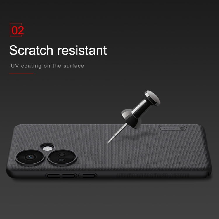 For OPPO K11 NILLKIN Frosted PC Phone Case(Blue) - OPPO Cases by NILLKIN | Online Shopping South Africa | PMC TechLife | Buy Now Pay Later Mobicred