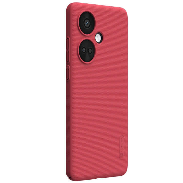 For OPPO K11 NILLKIN Frosted PC Phone Case(Red) - OPPO Cases by NILLKIN | Online Shopping South Africa | PMC TechLife | Buy Now Pay Later Mobicred