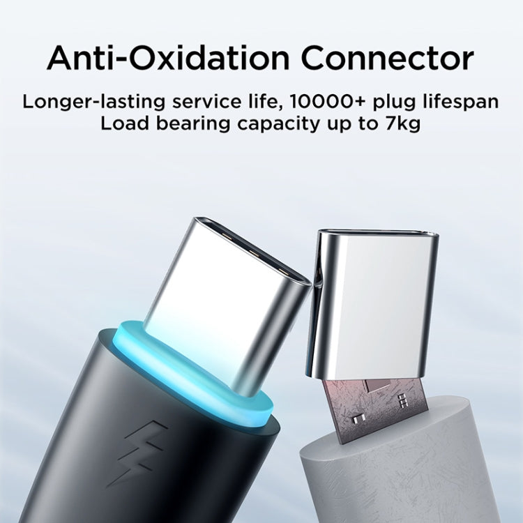 JOYROOM SA32-AC3 Starry Series 3A USB to USB-C / Type-C Fast Charging Data Cable, Length:1m(Black) - free shipping - PMC TechLife - Order now!