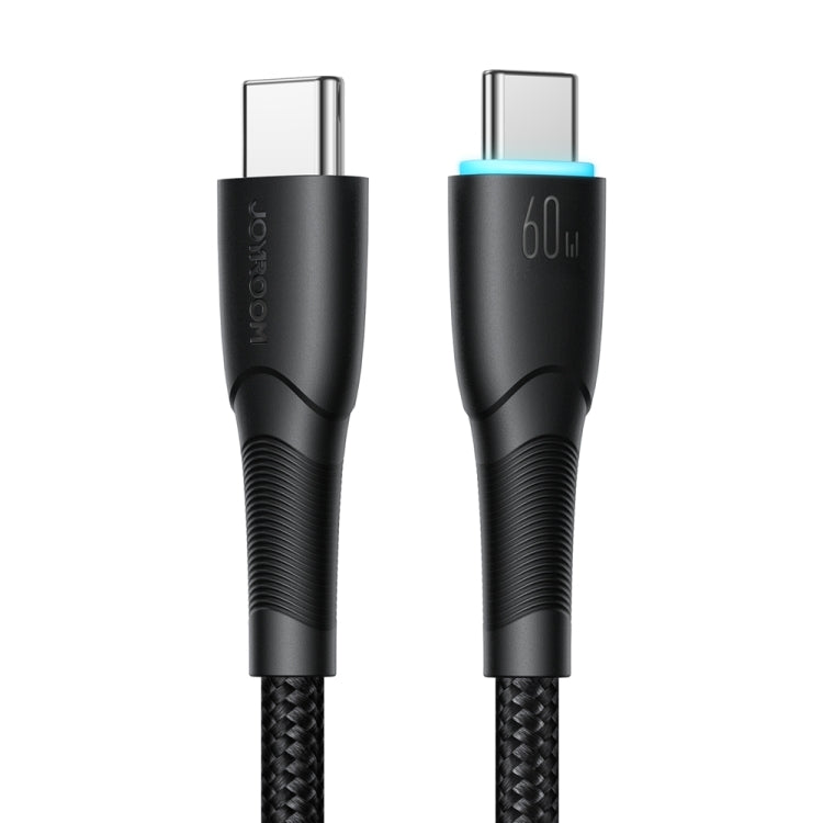 JOYROOM SA32-CC3 Starry Series 60W USB-C / Type-C to USB-C / Type-C Fast Charging Data Cable, Length:1m(Black) - USB-C & Type-C Cable by JOYROOM | Online Shopping South Africa | PMC TechLife