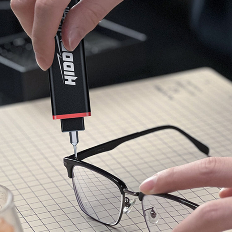 JAKEMY JM-8195 21 in 1 S-2 Bits Square Handle Design Screwdriver(Black) - free shipping - PMC TechLife - Order now!